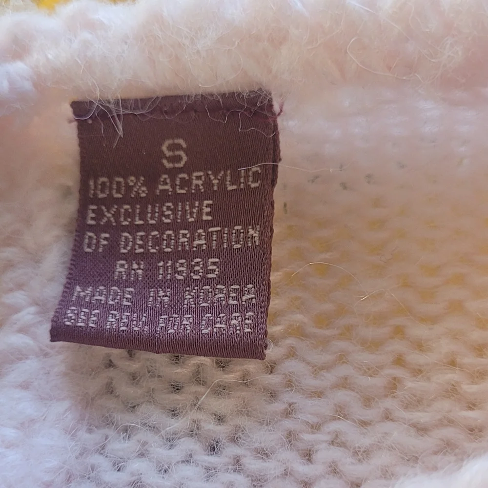 80s Pink Sweater
